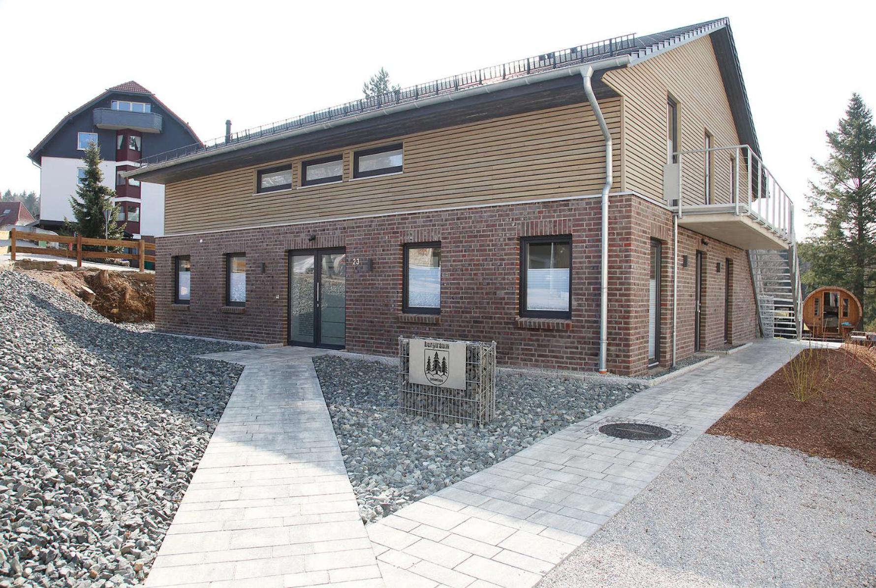 Вилла Bergtraum Braunlage Im Harz, 17 Gaeste, Sauna, Pool Экстерьер фото